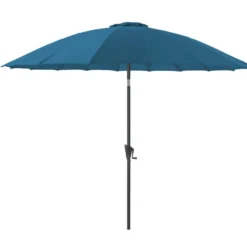 Parasol droit rond en aluminium - Ø 300 cm