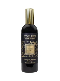Parfum d’intérieur noir Collines de Provence Fleurs & Ecorces cèdre - 100 ml