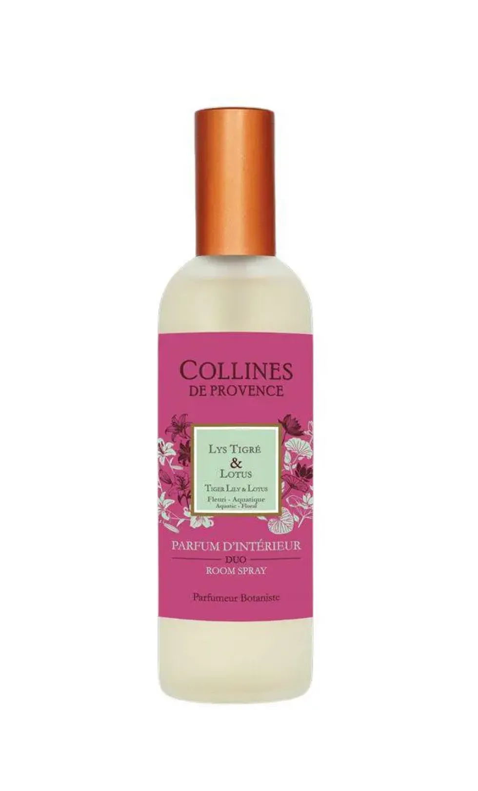 Parfum d'Intérieur senteur lys tigré Collines de Provence - 100 ml