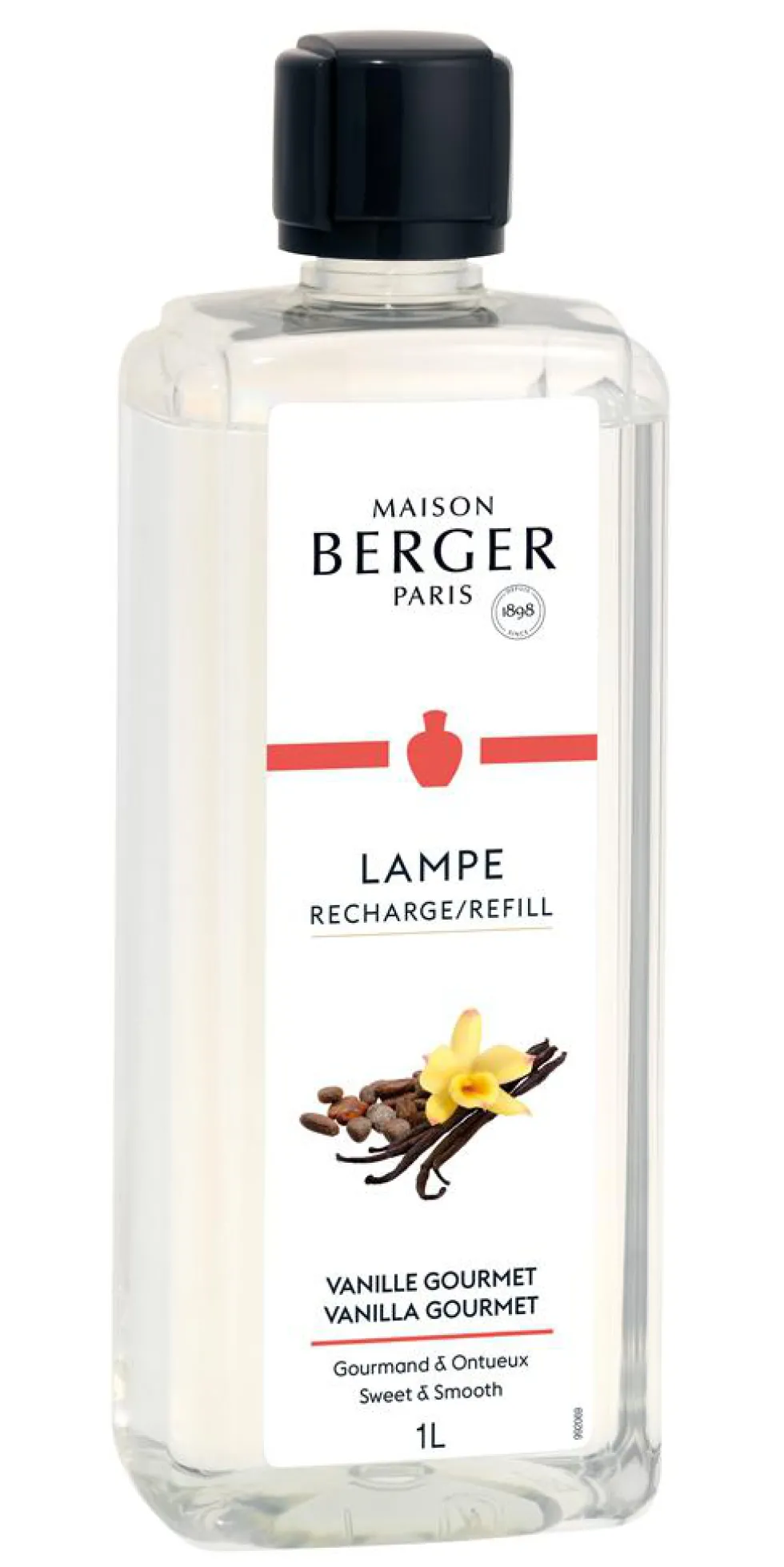 Parfum pour lampe Berger Vanille gourmet Maison Berger - 1000 ml