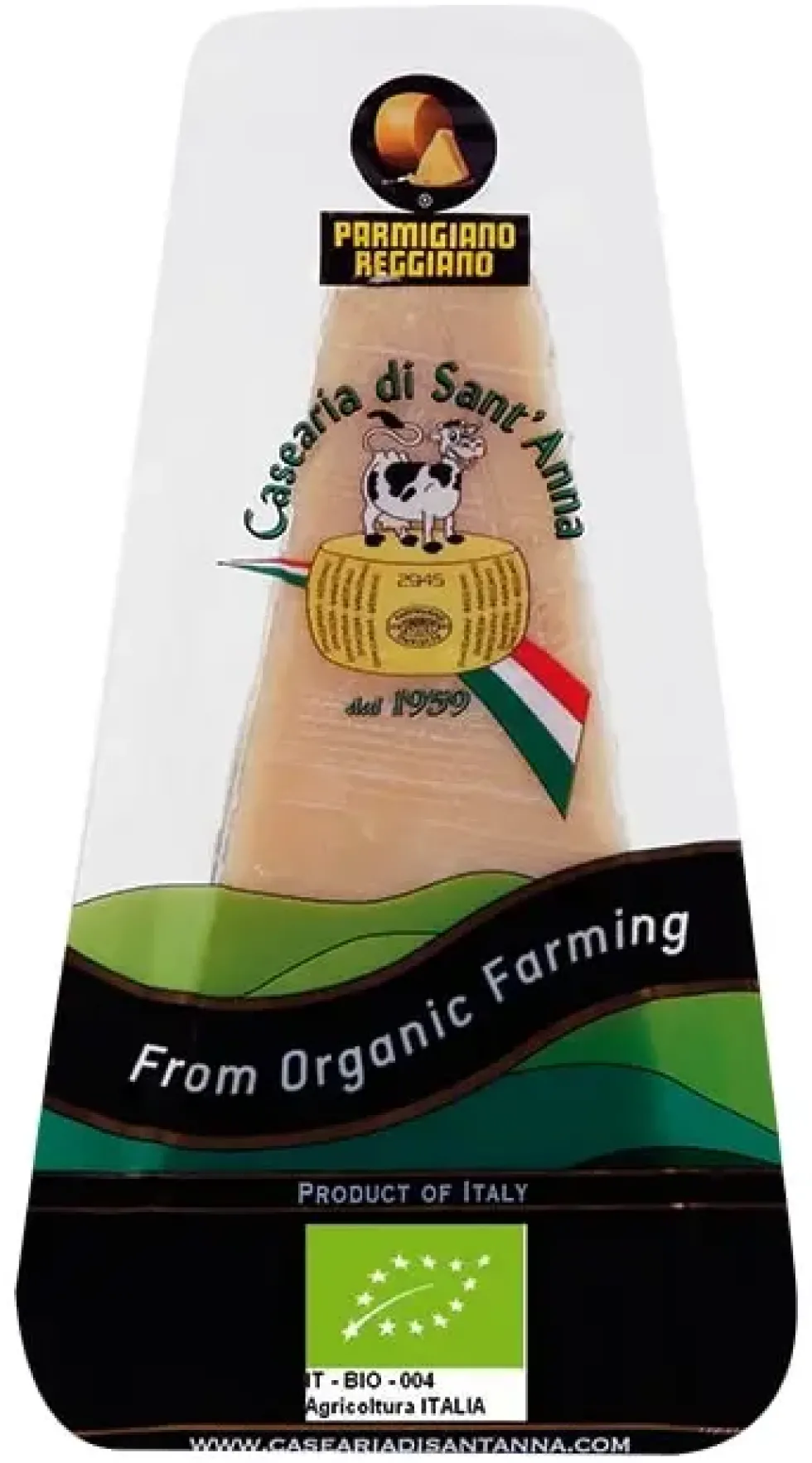 Parmesan DOP bio 18 mois Casearia Di Sant’Anna - 200 g