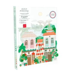 Peinture au numéro Singapour Petit Pinceau by La Petite Épicerie - 25,5 x 33 cm