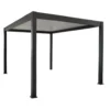 Pergola rectangulaire bioclimatique autoportée Zephir - 3 x 4 m