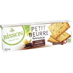 Petits-beurre aux pépites de chocolat bio en étui de 150 g