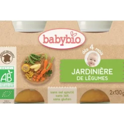 Petits pots de jardinière de légumes Babybio 2 x 130 g