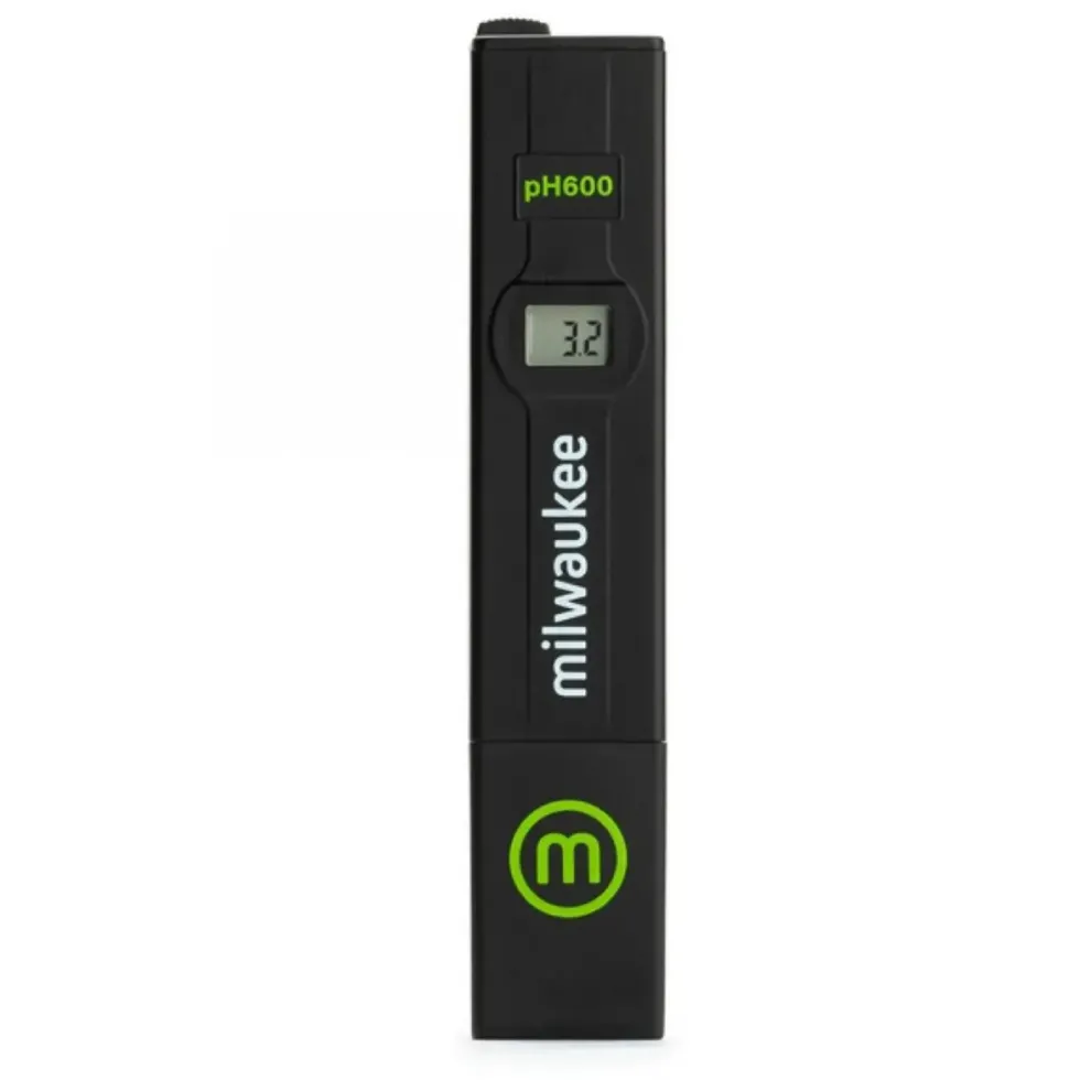pH-mètre portable, précision élevée, MILWAUKEE, modèle PH600