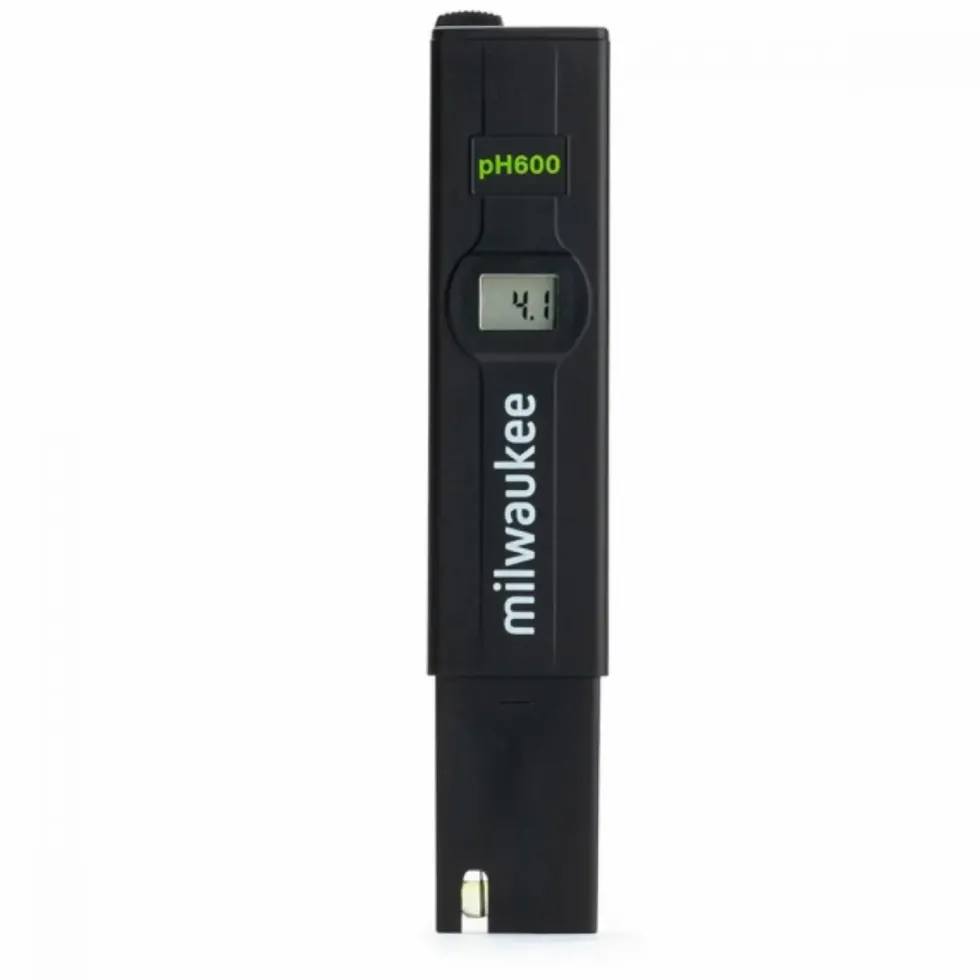 pH-mètre portable, précision élevée, MILWAUKEE, modèle PH600