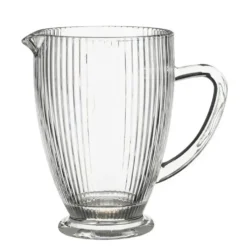 Pichet en verre transparent Merlot - Ø 14 x H 18,5 cm