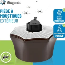 Piège anti-moustiques extérieur BG-Mosquitaire Biogents - 39 x 39 x 28,4 cm