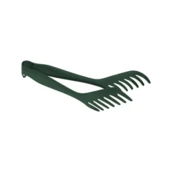 Pince à spaghetti en inox coloris vert sapin - 24 cm