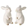 Pique décorative forme lapin marron Paddy - 3 x 25 x H 23 cm