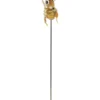 Pique solaire 4 Led en métal et plastique Luxform Ecureuil - 67 cm