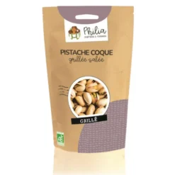 Pistaches coques grillées salées bio Philia - 200 g