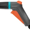 Pistolet de nettoyage multijet Classic coloris noir Gardena - 16,4 x 3,5 x 14,1 cm
