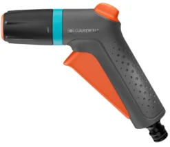 Pistolet de nettoyage multijet Classic coloris noir Gardena - 16,4 x 3,5 x 14,1 cm
