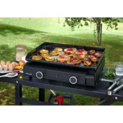 Plancha Base Gaz 60 châssis acier 5000W