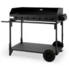 Plancha gaz avec chariot Exception Pakita 4105 Le Marquier - H 105 cm