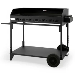 Plancha gaz avec chariot Exception Pakita 4105 Le Marquier - H 105 cm