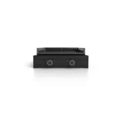 Plancha Modern électrique coloris noir en acier Forge Adour - 65,5 x 57,3 x 23,8 cm