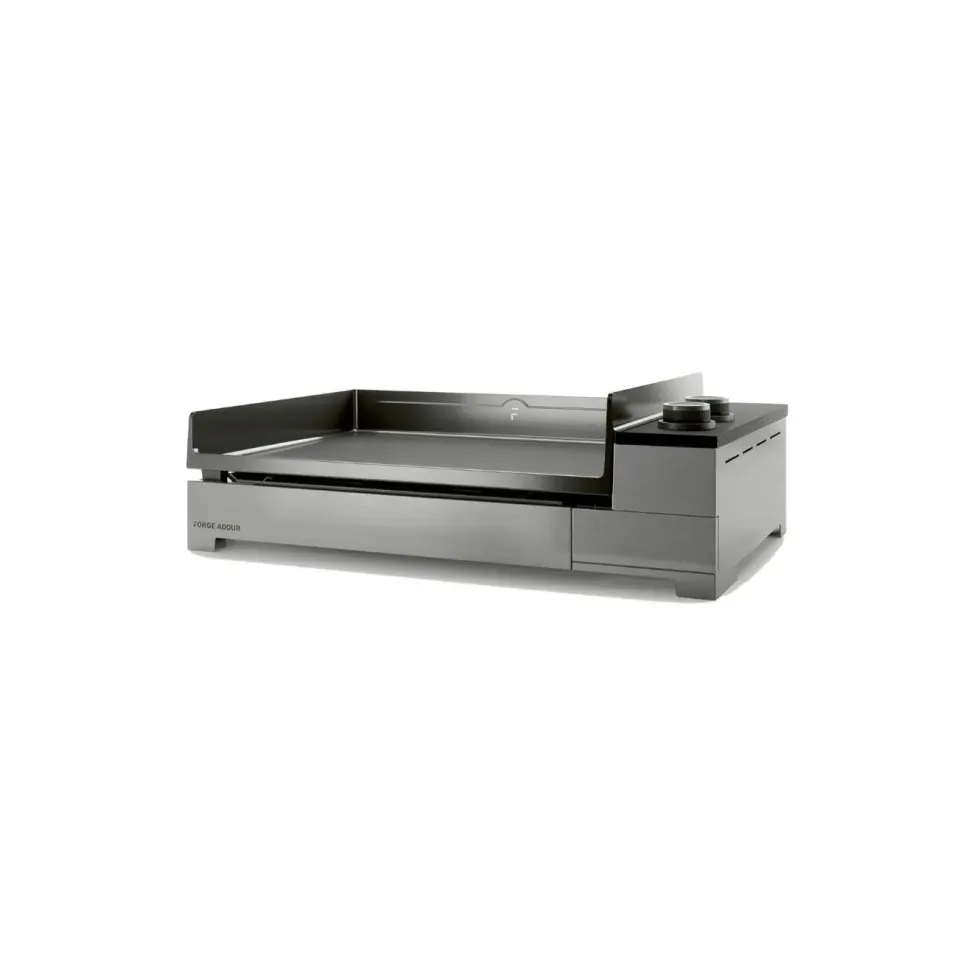 Plancha Premium Gaz 60 châssis Inox 5300 W