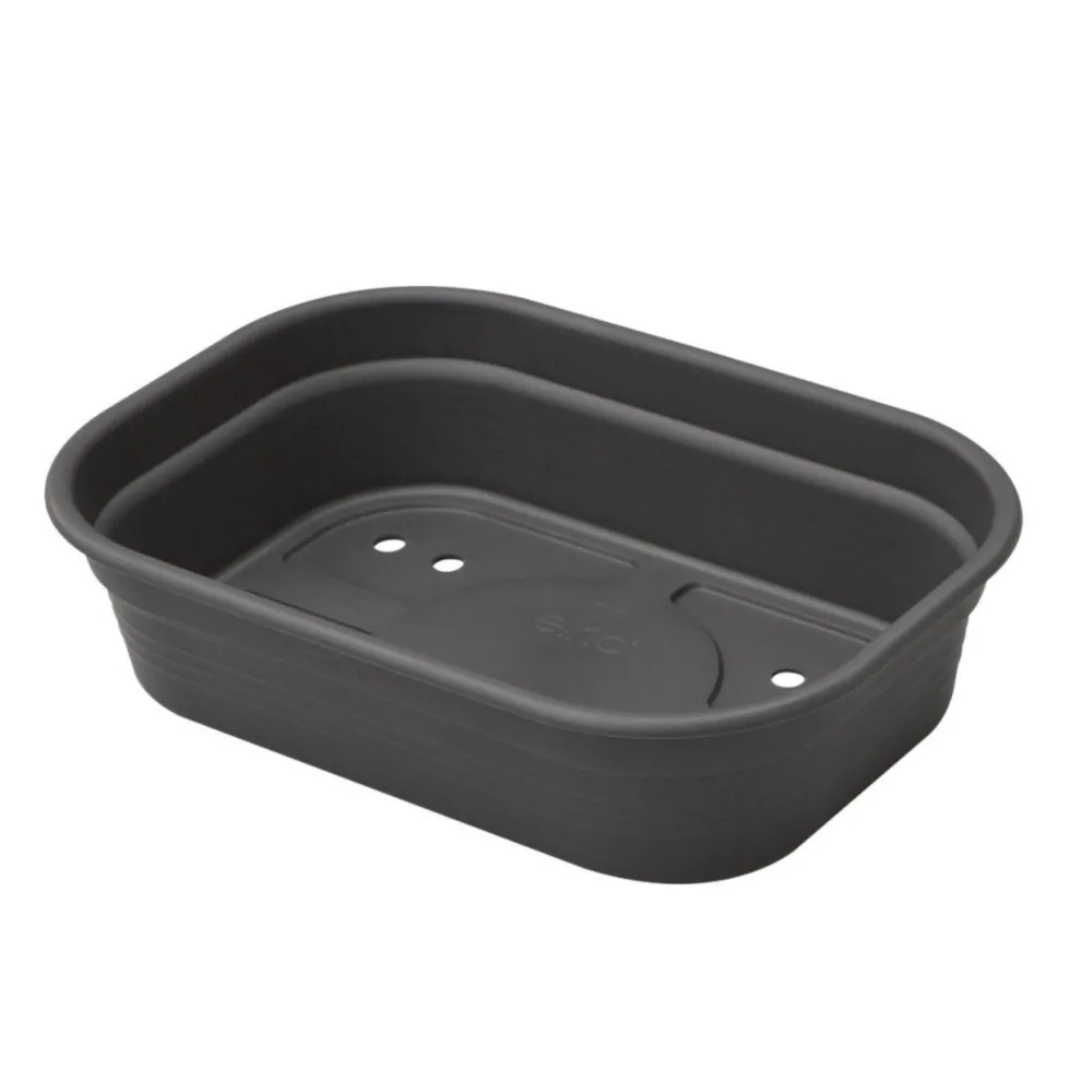 Plateau de culture noir taille S 19,2 x 23,9 cm