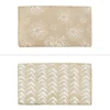 Plateau Penjab coloris beige en porcelaine - 29 x 16 cm