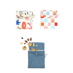 Pochette à goûter en coton Alterosac – 12 x 14,5 cm