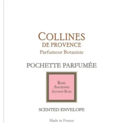 Pochette parfumée les Naturelles senteur rose ancienne 6 g