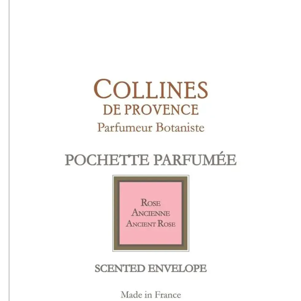 Pochette parfumée les Naturelles senteur rose ancienne 6 g