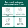 Pommier Belle De Boskoop. Le pot de 12 litres, forme gobelet