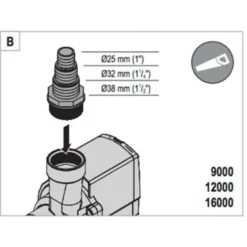 Pompe à eau compacte pour aquarium - EHEIM Compact ON 9000