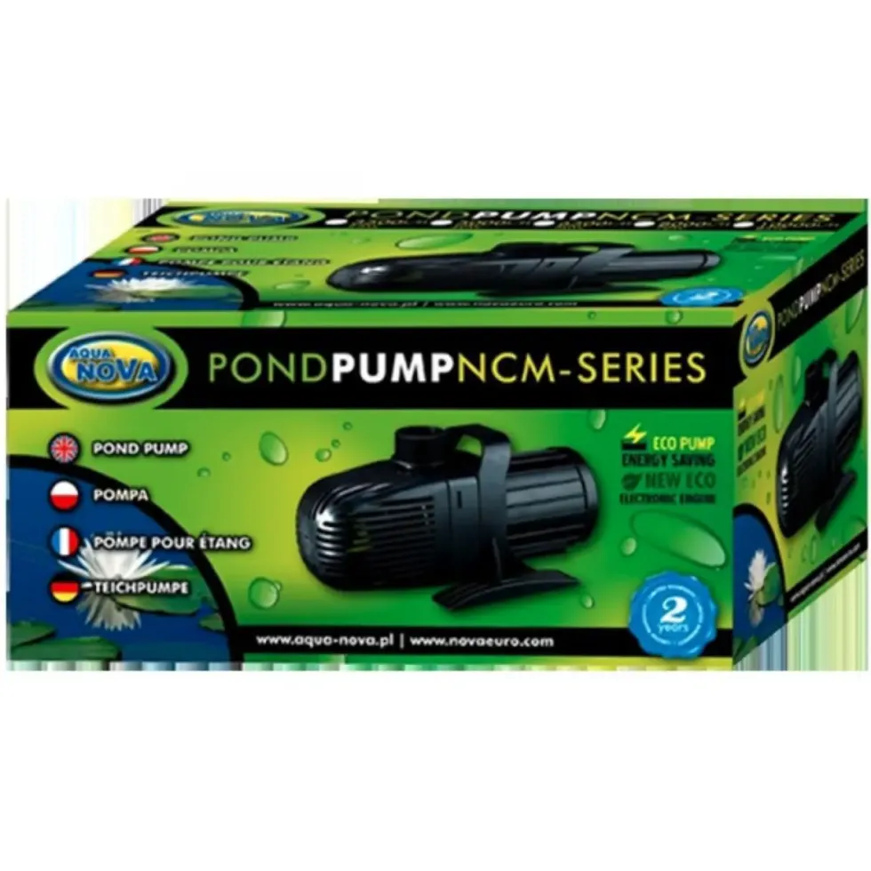Pompe filtre pour ruisseau et cascade, efficace - AQUA NOVA BASSIN NCM-15000