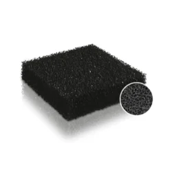 Éponge charbon taille compacte noire