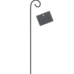 Porte étiquette + étiquettes en ardoise - 50 cm
