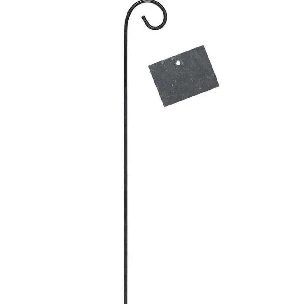 Porte étiquette + étiquettes en ardoise - 50 cm