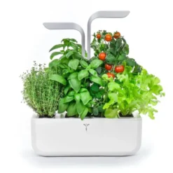 Potager d'intérieur autonome Véritable® SMART Arctic White - livré avec 4 lingots