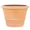Pot Cuvier Argi coloris rose en terre claire - Ø 50 cm x 37 cm x 26 L