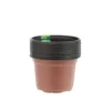 Pot de germination coloris orange Ø 9 cm