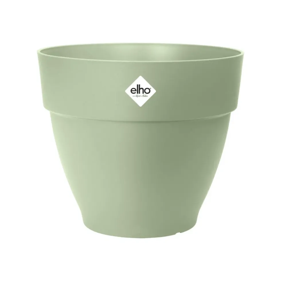 Pot en polypropylène vert pistache Elho Vibia Campana - Ø 25 x 21 cm