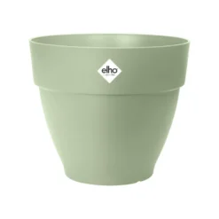 Pot en polypropylène vert pistache Elho Vibia Campana - Ø 35 x 29,7 cm