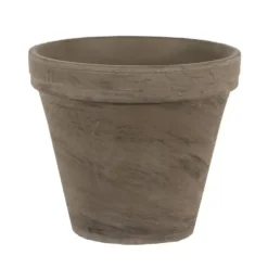 Pot horticole coloris marron en terre cuite Basalt - Ø 19,9 cm