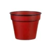 Pot horticole Reb rouge mat Ø 27 x H 24 cm