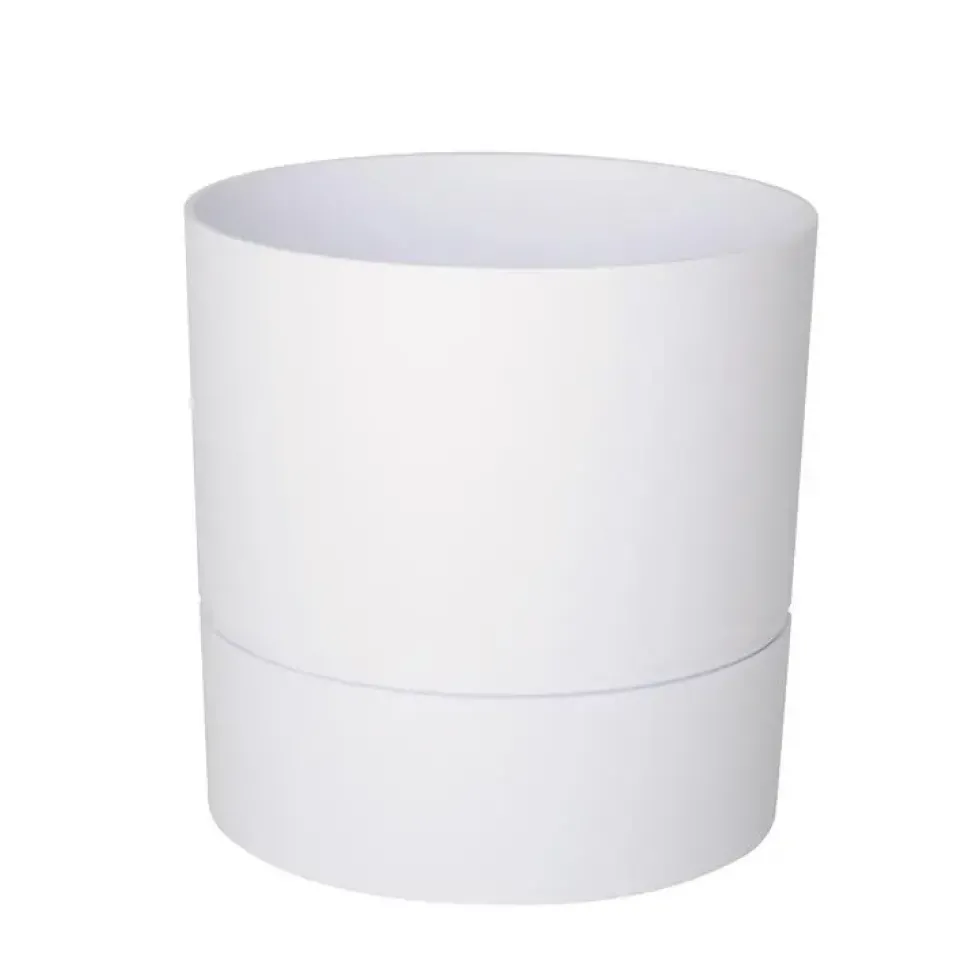 Pot rond Aquaduo blanc ivoire 7 L