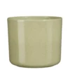 Pot rond coloris vert en céramique Mica Decorations - 17,5 x Ø 19 cm