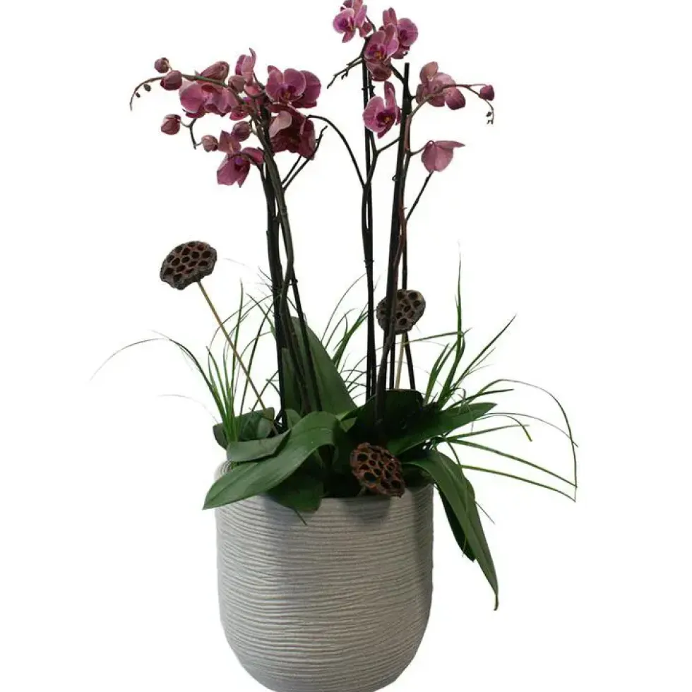 Pot rond en corde Ø 27 cm