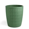 Pot rond en plastique coloris vert laguna Veca Tyle - Ø 60 cm