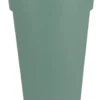 Pot rond haut en polypropylène vert laurier Eda Toscane 90 L - Ø 48 x H 80 cm
