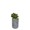 Pot rond Stream Anthracite Ø.27 x H.40 cm