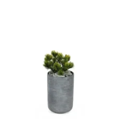 Pot rond Stream Anthracite Ø.27 x H.40 cm