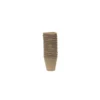Pots ronds coloris beige 100 % biodégradables Nortene Growing Pot x 24 - Ø 6 cm
